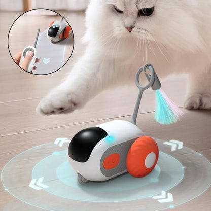 Interactive Remote Control Cat Toy Car